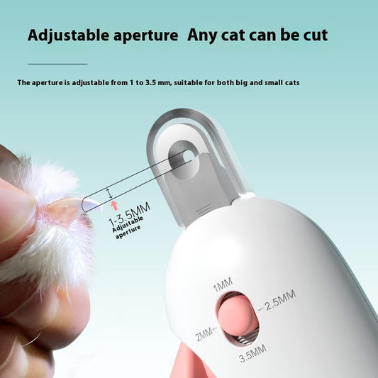 PawJoy Cat Nail Scissors โ Gravity Auto-Push Safety Design