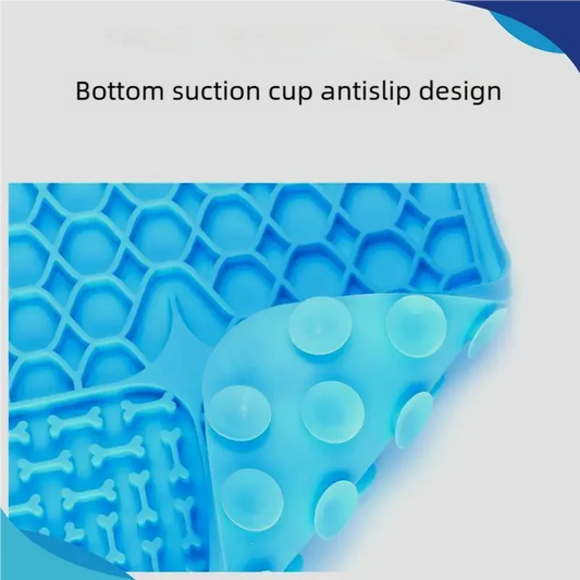 PawJoy Lick Mat for Dogs & Cats โ Slow Feeder, Anxiety Relief, Non-Slip Suction