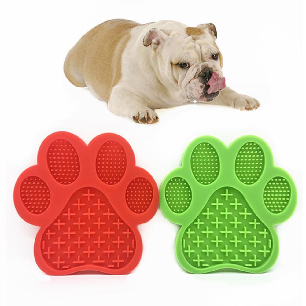 Bath lick pad color options for dogs