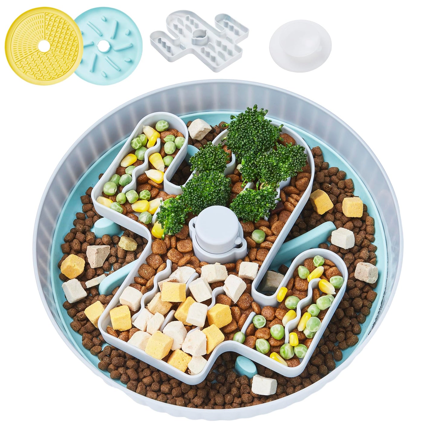 Puzzle slow feeder bowl for dogs - image 5