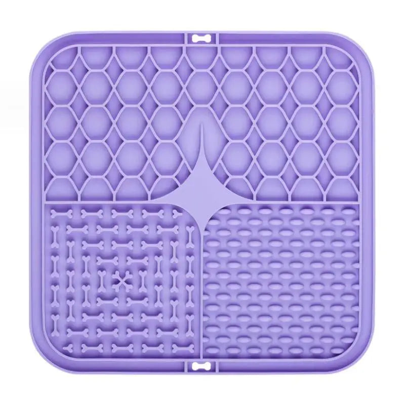 PawJoy Lick Mat for Dogs & Cats — Slow Feeder, Anxiety Relief, Non-Slip Suction