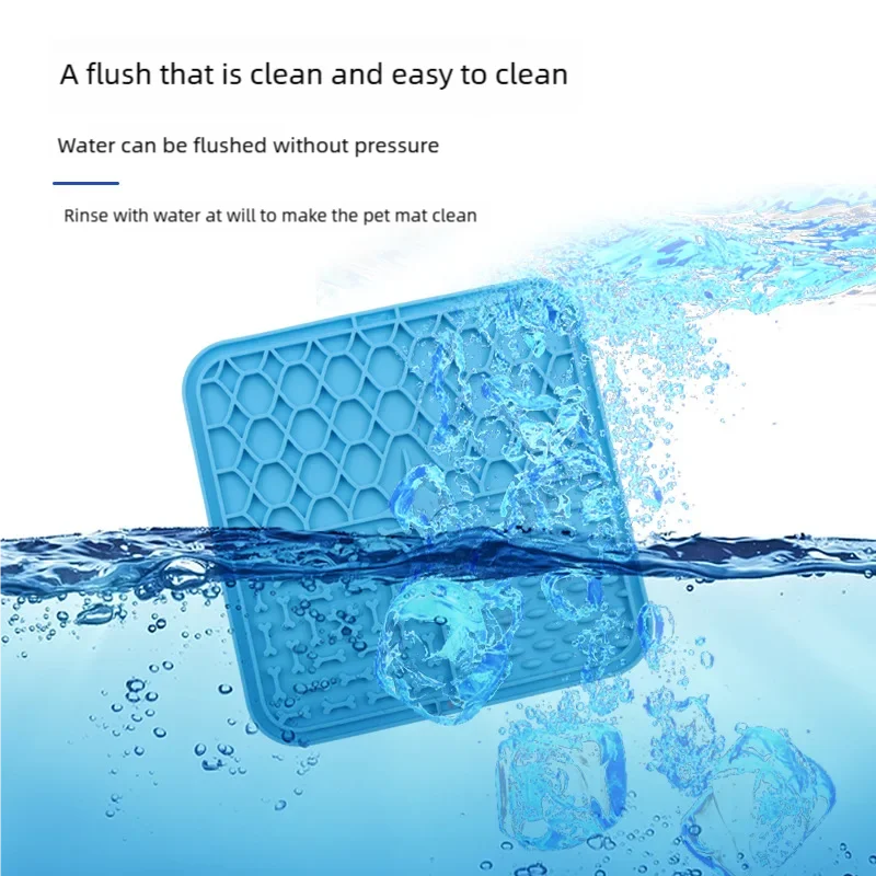 PawJoy Lick Mat for Dogs & Cats — Slow Feeder, Anxiety Relief, Non-Slip Suction